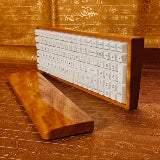 【JTK专款大叶金丝楠钢琴烤漆】实木键盘机械键盘三模高端礼品