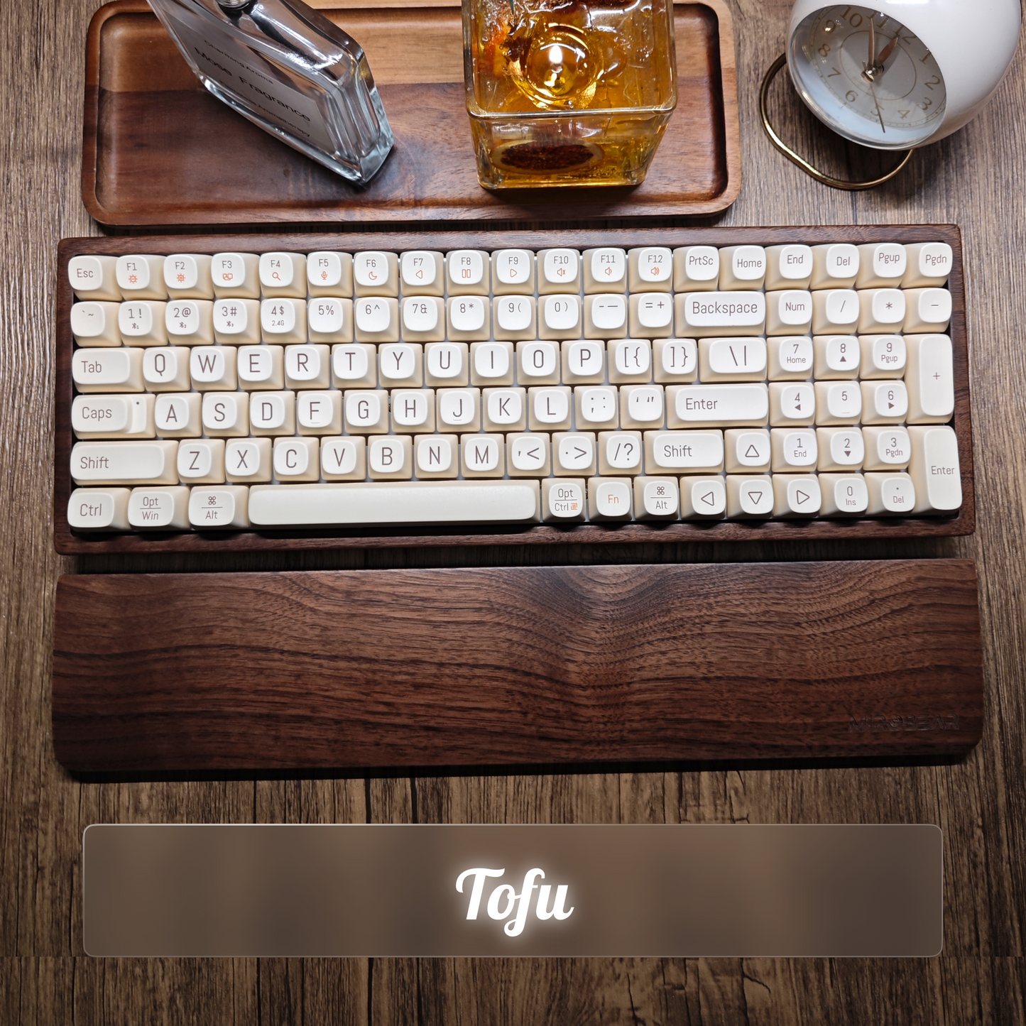 MR100 keyboard|black walnut