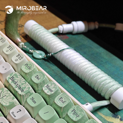 Jade Pot Theme｜Keyboard Cable Extension｜noctilucent