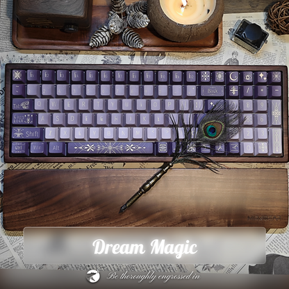 MR100 keyboard｜walnut wood